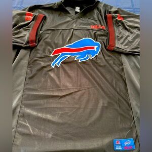 Buffalo Bills Jersey, Black, men’s XL